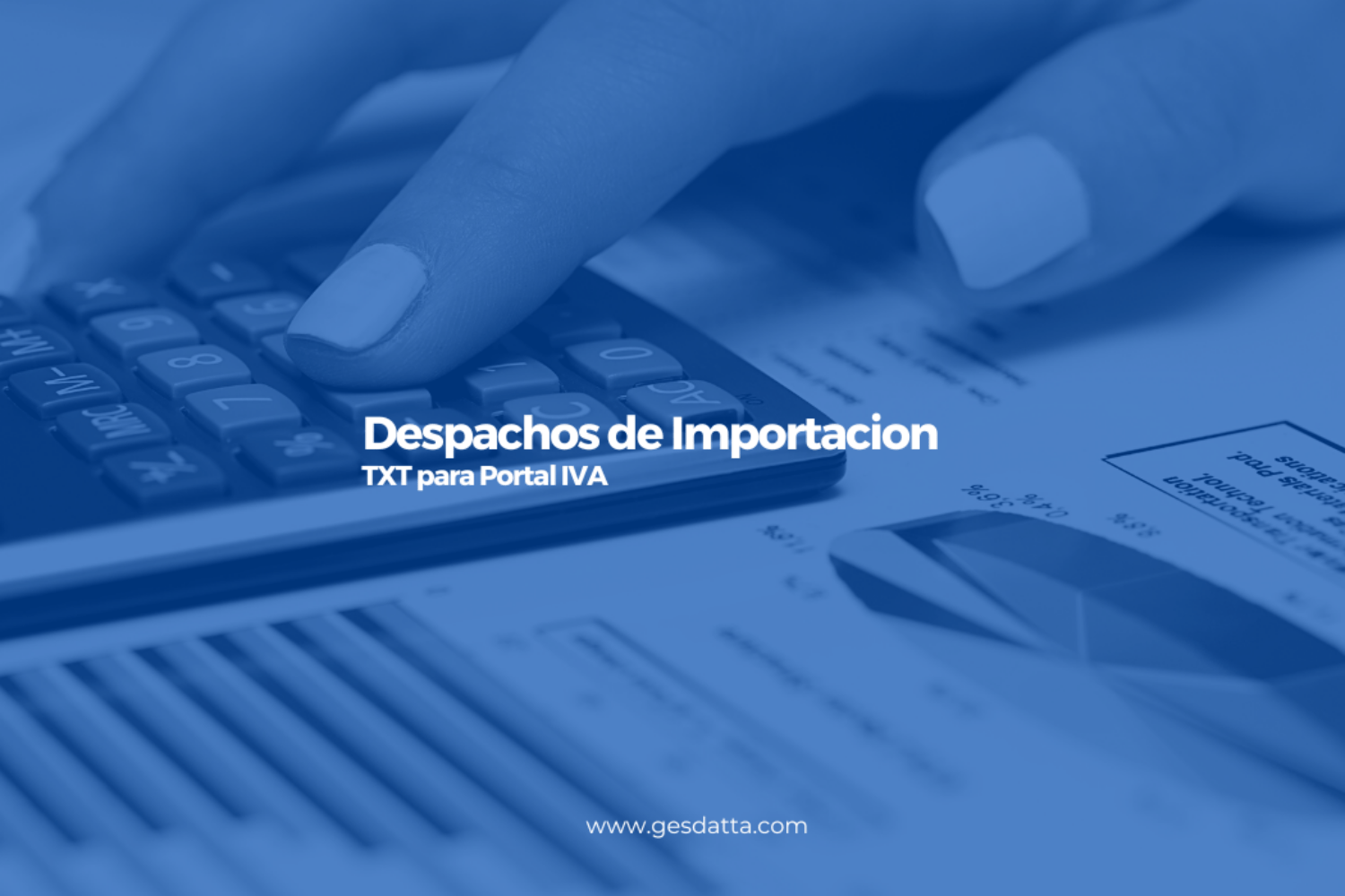 Gesdatta gestionando importaciones en Argentina