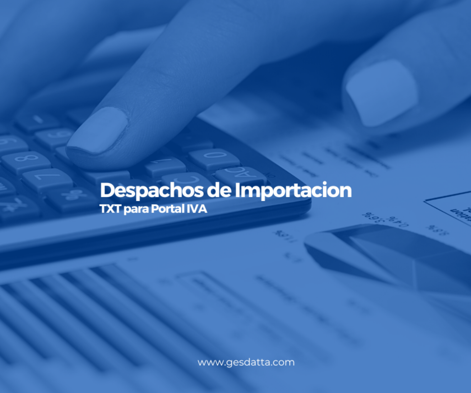 Gesdatta gestionando importaciones en Argentina