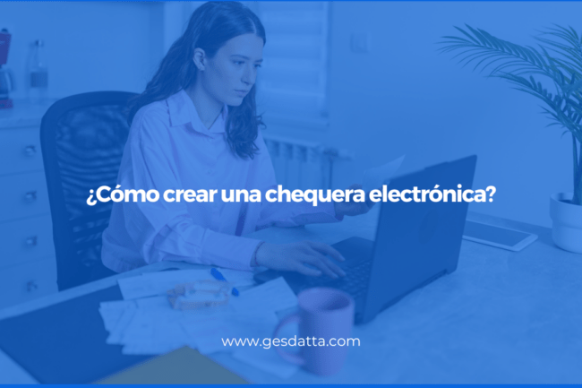 chequera electrónica
