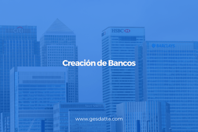 Creación de bancos