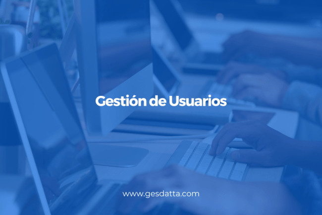 gestión de usuarios