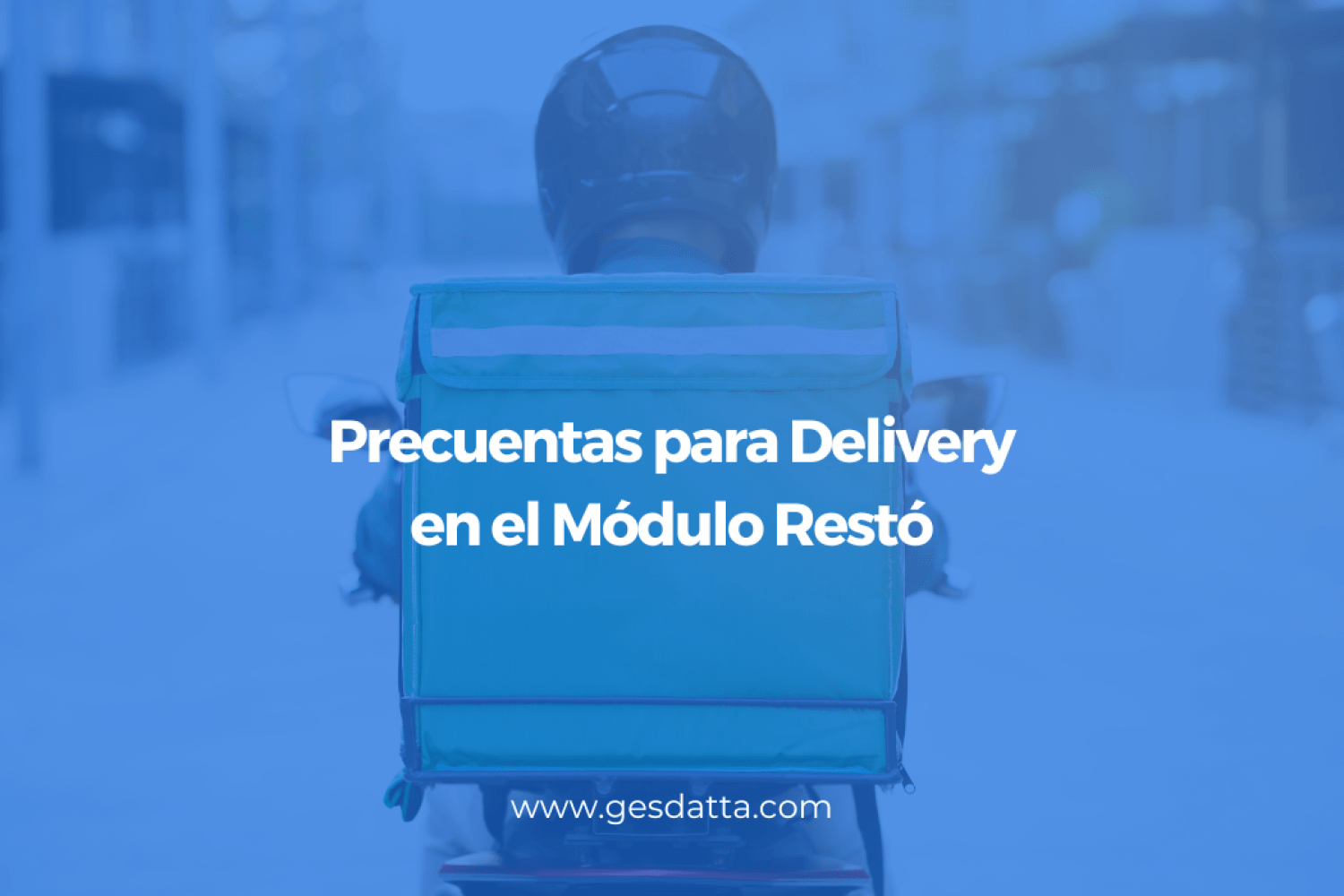 Precuentas para Delivery en el Módulo Restó