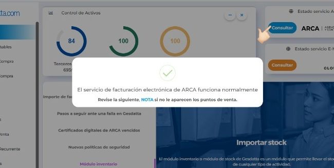 verificar ARCA