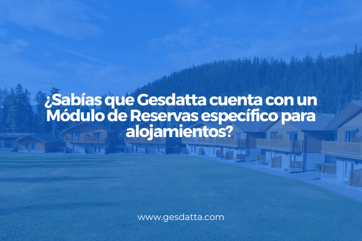 Reservas alojamientos