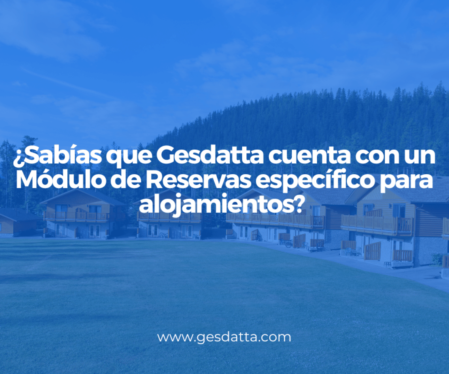 Reservas alojamientos