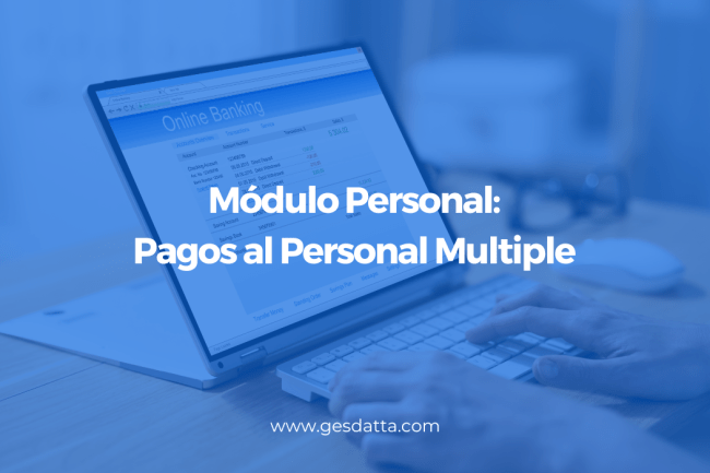 Pagos al personal multiple
