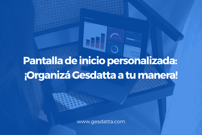 pantalla de inicio personalizada