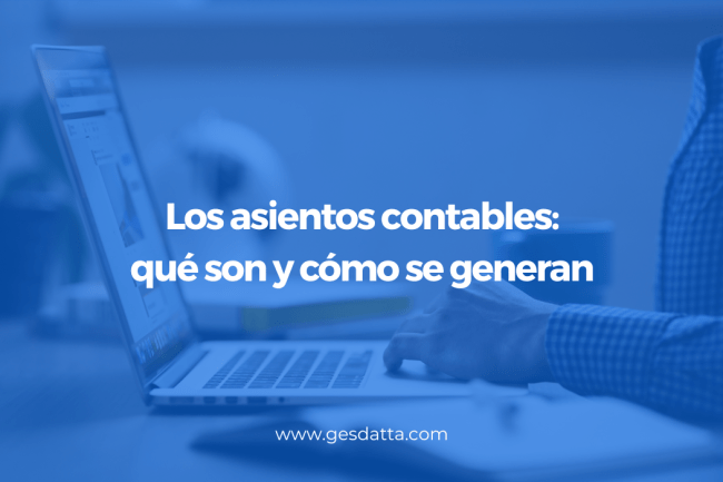 Los asientos contables