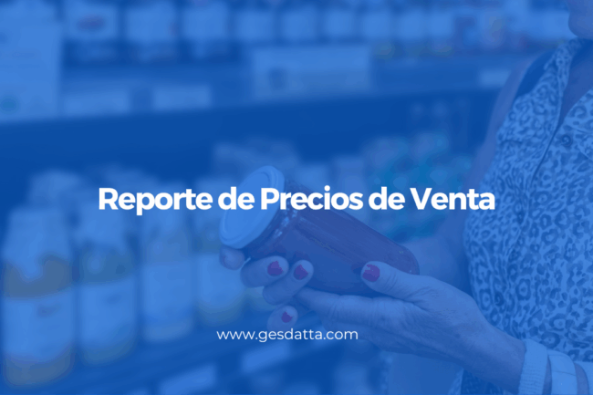 Reporte de Precios de Venta