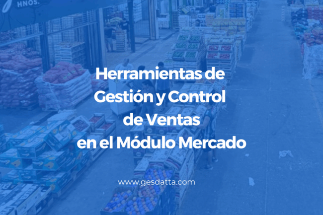 Gestión y Control de Ventas en el Módulo Mercado