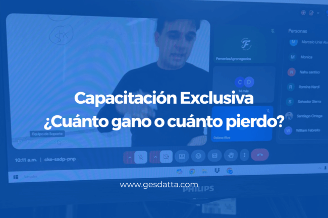 capaicitación exclusiva