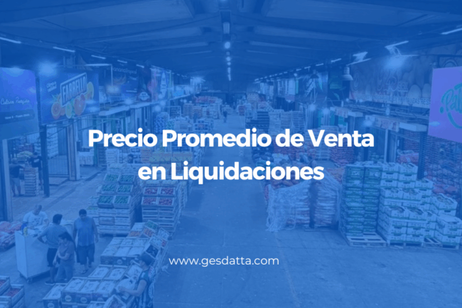 Precio Promedio de Venta en Liquidaciones